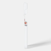 花に囲まれたオオカミたち iPhoneケース (左側面)