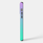 花に囲まれたボストンテリアパーソナライズされた iPhoneケース (左側面)