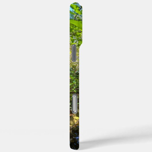 花に囲まれた庭の川 Case-Mate iPhoneケース (裏面 / 右)