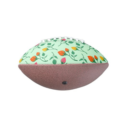 花に色を付けたバラ アメリカンフットボール (回転270)