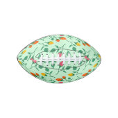 花に色を付けたバラ アメリカンフットボール (正面)