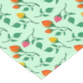 花に色を付けたバラ テーブルクロス (アングル)