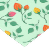 花に色を付けたバラ テーブルクロス (アングル)