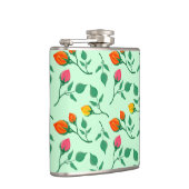 花に色を付けたバラ フラスク (右)