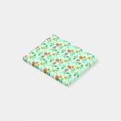 花に色を付けたバラ ポストイット (アングル)
