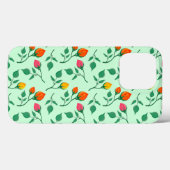 花に色を付けたバラ Case-Mate iPhoneケース (裏面 (横))