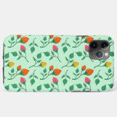 花に色を付けたバラ Case-Mate iPhoneケース (裏面(横))