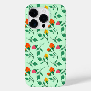 花に色を付けたバラ Case-Mate iPhone 14 PROケース