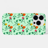 花に色を付けたバラ Case-Mate iPhoneケース (裏面 (横))