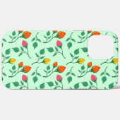 花に色を付けたバラ Case-Mate iPhoneケース (裏面 (横))