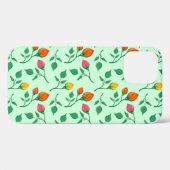 花に色を付けたバラ Case-Mate iPhoneケース (裏面 (横))