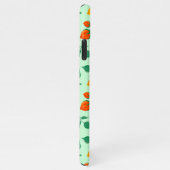 花に色を付けたバラ iPhoneケース (右側)