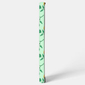 花に色を付けたバラ SAMSUNG GALAXYケース (左側面)