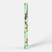 花に色を付けたバラ SAMSUNG GALAXYケース (右側面)