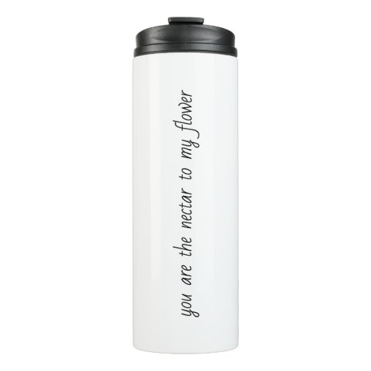 花に蜜を注ぐ熱タンブラー タンブラー (正面)