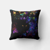 花に隠れている猫 クッション (裏面)