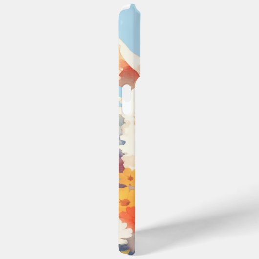 花に隠れるアルパカ Case-Mate iPhoneケース (裏面 / 右)