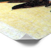 花に鳥, 広重 Bird and Flower, Hiroshige, Ukiyo-e ポスター (角)