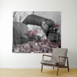 花のある人 タペストリー