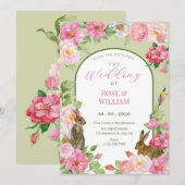 花のうさぎ セーブザデート (正面/裏面)