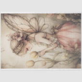 花のお洒落分野で妖精が切り離 薄葉紙 (正面)