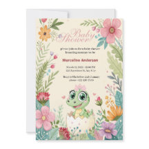 花のかわいい赤ちゃんワニが卵から孵る - 女の子