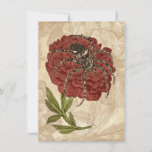 花のくも 案内状 (裏面)