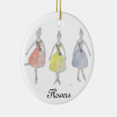 花のくるみ割りワルツ記念オーナメント セラミックオーナメント (右)
