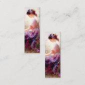 花のしおり スキニー名刺 (正面/裏面)