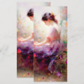 花のしおり メニュー (正面/裏面)