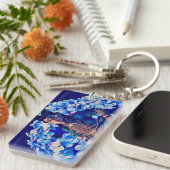 花のためのキーチェーン キーホルダー (正面右)