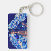 花のためのキーチェーン キーホルダー (裏面)