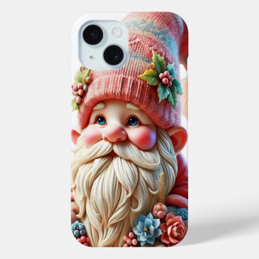 花のついた小人 Case-Mate iPhoneケース (裏面)