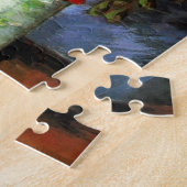 花のつぼの花を絵を描くゴッホのヴィンテージ ジグソーパズル (側面)