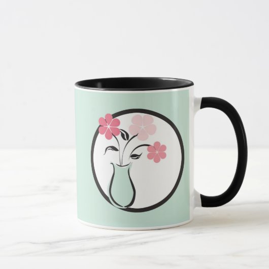 花のつぼ マグカップ (右)