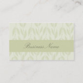 花のつる植物の名刺 名刺 (裏面)