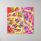 花のつる キャンバスプリント (正面)