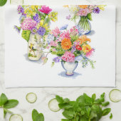 花のふきん キッチンタオル (折り畳み)