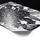 花のもつれ フォトプリント            (角)