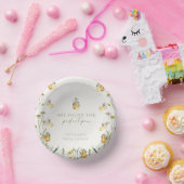 花のようなパーフェクトな梨のブライダルシャワー ペーパーボウル (パーティー)