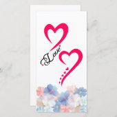 花のような純愛 シーズンカード (正面/裏面)