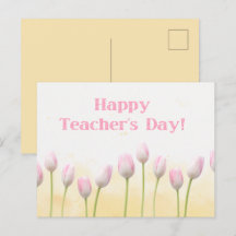 花のような黄色のハッピー先生の日