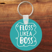 花のようにボス |歯科フレーズ キーホルダー (正面)
