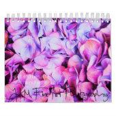 花のように生きよう2020カレンダー カレンダー (カバー)