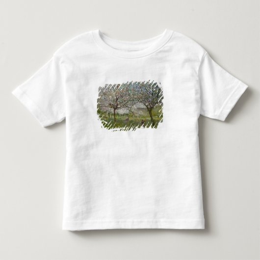 花のりんごの木 トドラーTシャツ (正面)