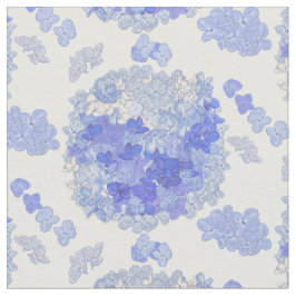 花のアジサイパターン2 ファブリック