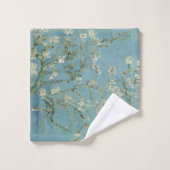 花のアーモンドの木ビンセント・ヴァン・ゴッホ バスタオルセット (ウォッシュタオル)