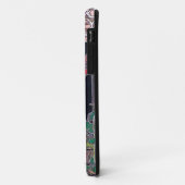 花のアールヌーボースタイルミュシャ Case-Mate iPhoneケース (裏面/左)