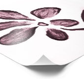 花のイラスト フォトプリント            (角)