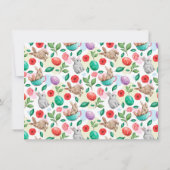 花のイースターエッグハント＆ブランチ 招待状 (裏面)